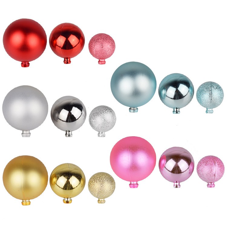 Phụ kiện trang trí bánh sinh nhật  Bộ 3 viên bi nhựa cao cấp