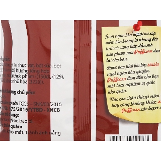 Snack sôcôla Puff Corn gói 45g