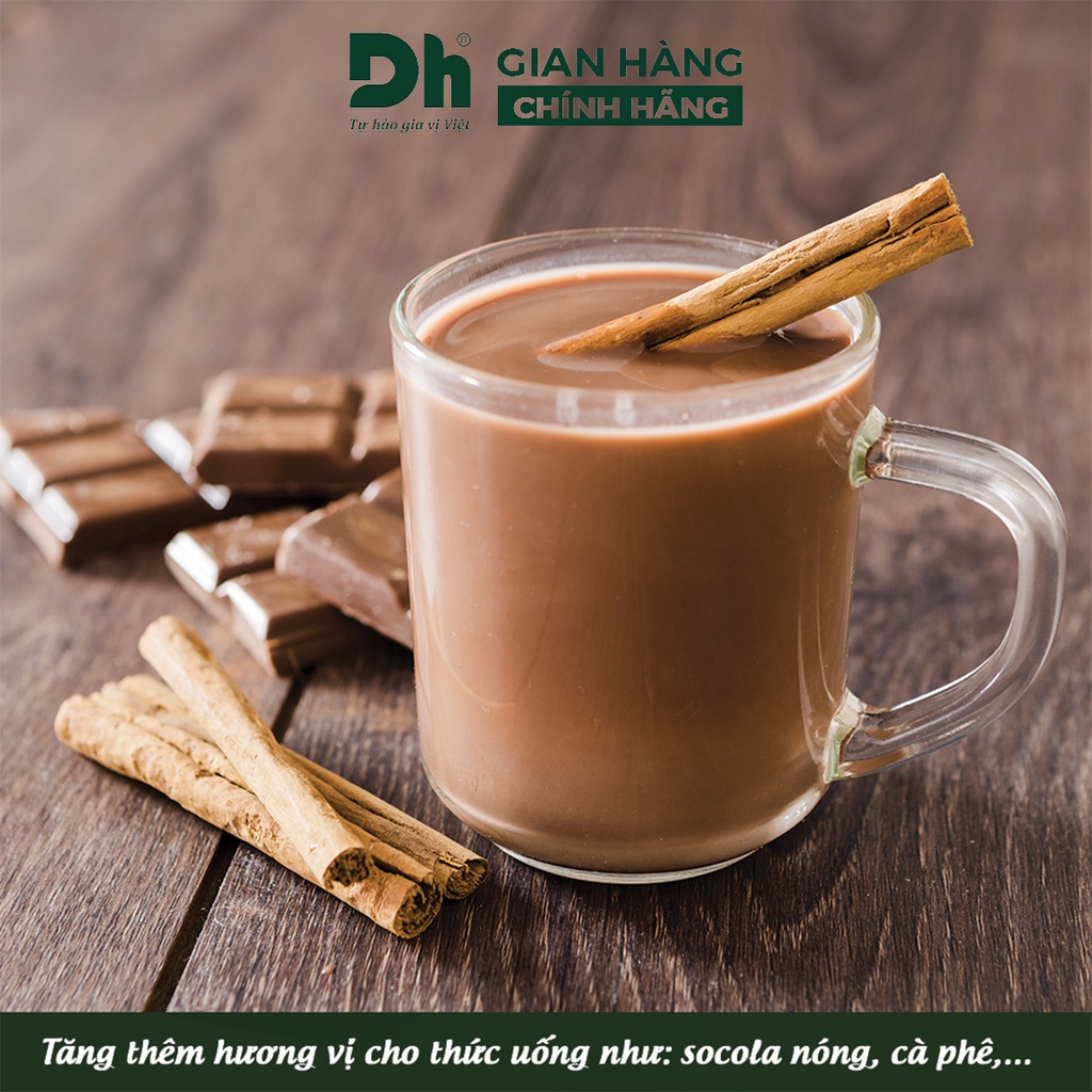 Quế cây nguyên chất Natural DH Foods chế biến thực phẩm 20gr