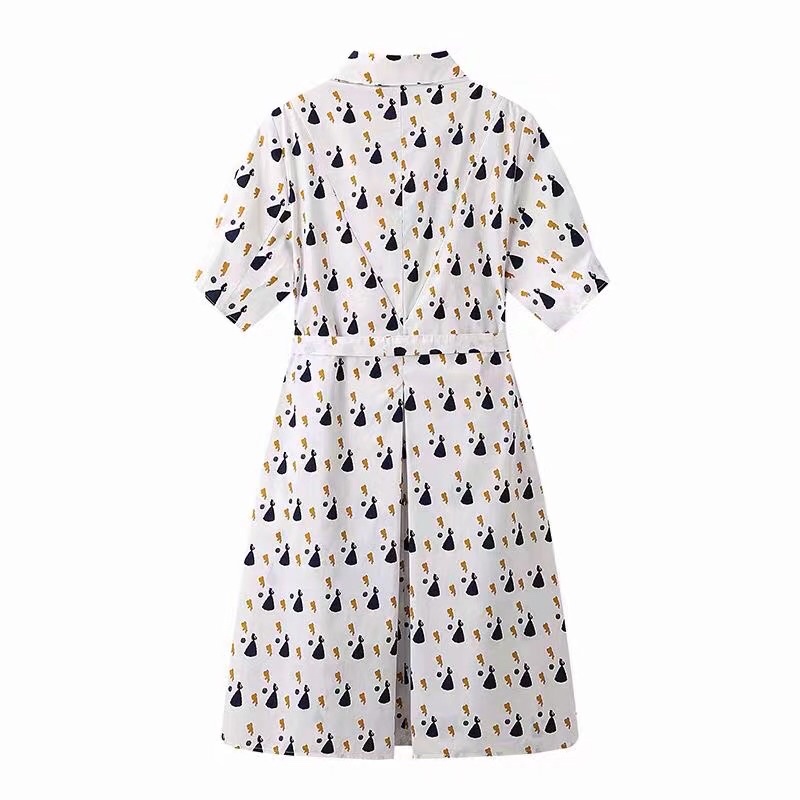 Đầm hoạ tiết công chúa Eifini