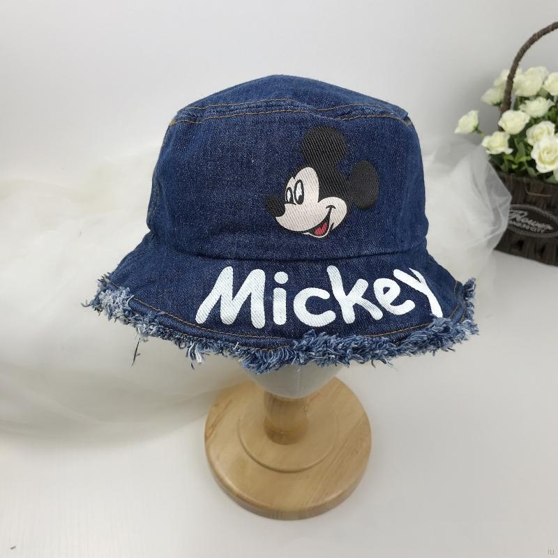 Nón Bucket In Hình Chuột Mickey Đáng Yêu Cho Bé