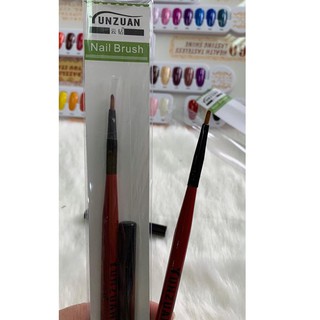 🌼 Cọ Vẽ Hoa Cúc Cán Đỏ Nét Vẽ Đẹp Nail Brush 🌼