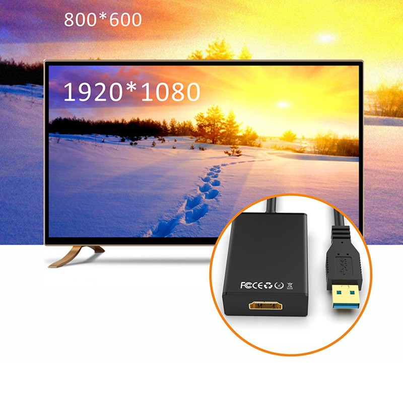 Đầu Chuyển Đổi Hd 1080p Usb 3.0 Sang Hdmi