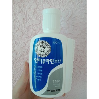 Dầu nóng xanh Hàn Quốc 100ml ( mẫu mới )