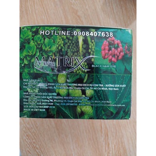 Dầu gội đen tóc GỘI LÀ ĐEN MATRIX- gói 25ml