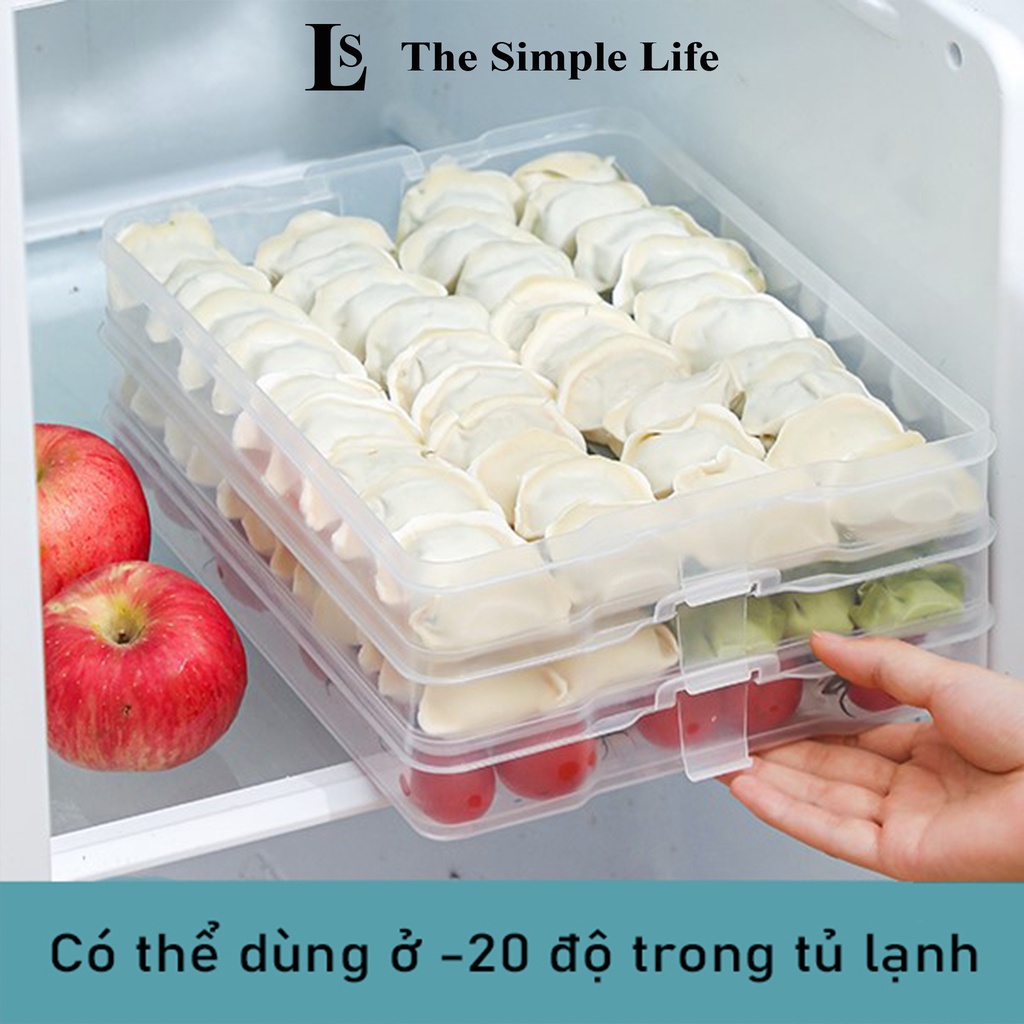 Hộp đựng thực phẩm, hộp đựng trứng, bánh bao trữ đồ tủ lạnh, khay chứa đồ dùng trong lo vi sóng cao cấp [CHÍNH HÃNG]