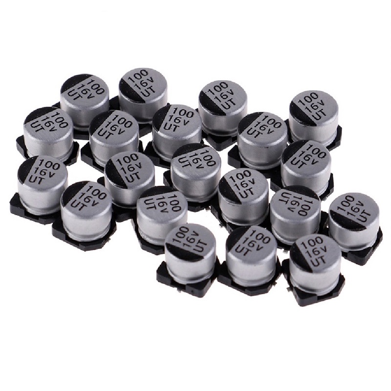 Tụ aluminum 100UF 16V