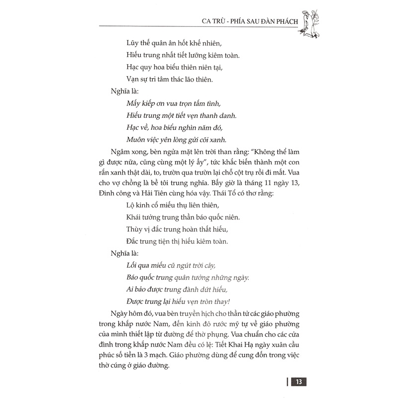 Sách Ca Trù - Phía Sau Đàn Phách