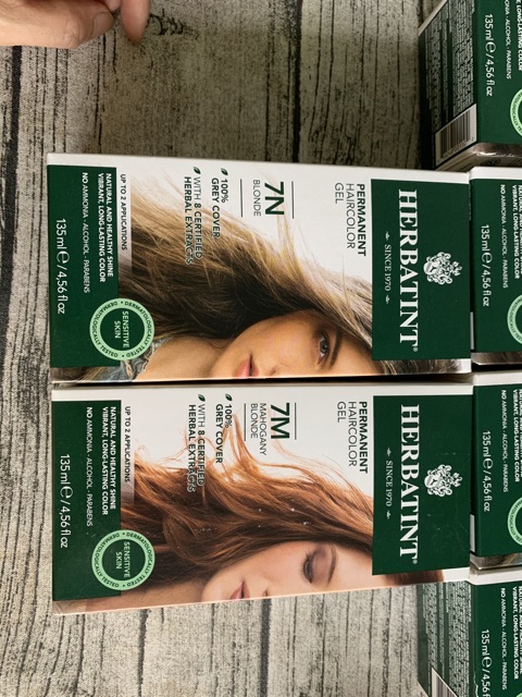 THUỐC NHUỘM THẢO DƯỢC HERBATINT PHỦ BẠC BỀN MÀU - CÁC MÀU MỚI LẠ | BigBuy360 - bigbuy360.vn