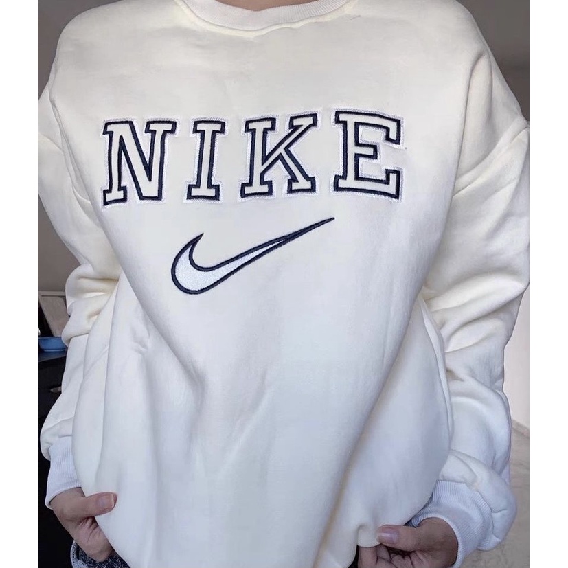 Áo nỉ lót bông custom thêu chữ N*ke | BigBuy360 - bigbuy360.vn