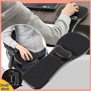 Đệm lót cánh tay bấm chuột giảm mỏi gắn tay vịn ghế tiện dụng cho văn phòng