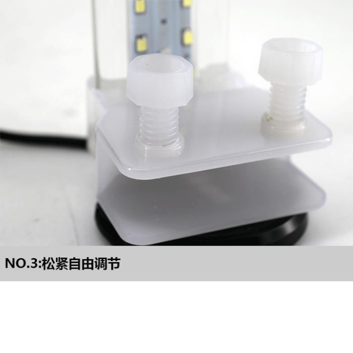 Đèn LED thủy sinh 15w 3 mầu chân kẹp
