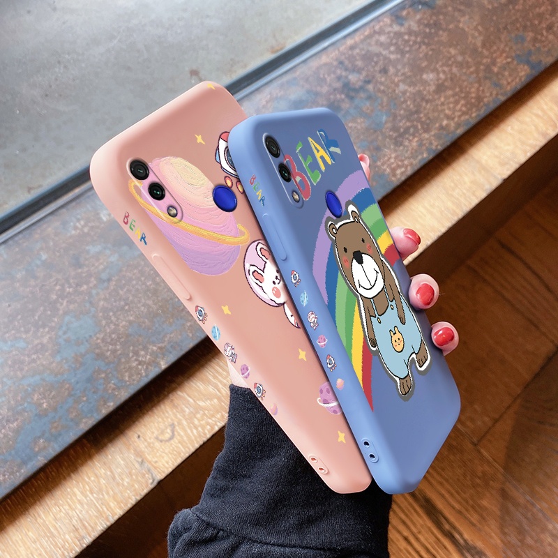 Ốp điện thoại mềm họa tiết hoạt hình cho Xiaomi Mi Redmi Note5 Pro Note 6 Pro Note 7Pro