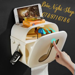 Hộp đựng giấy vệ sinh đa năng