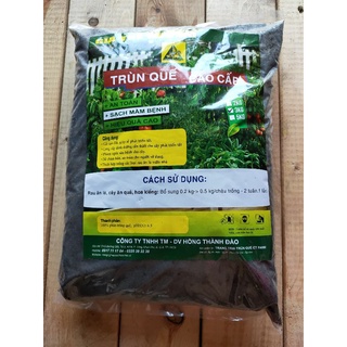 Phân Trùn Quế Cao Cấp Gói 3kg
