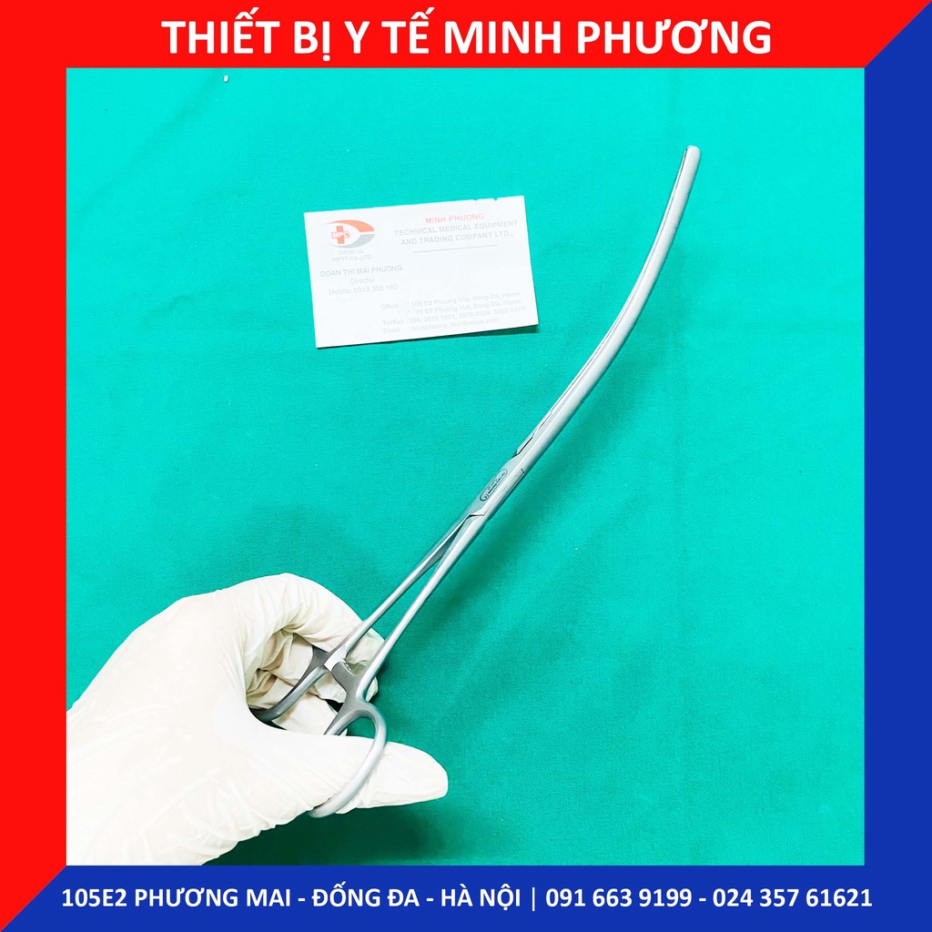 Panh kẹp ruột 25cm ngang, dọc các cỡ