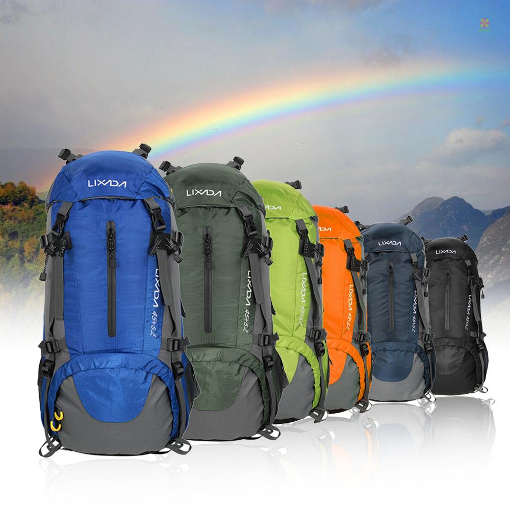 Ba Lô Du Lịch Leo Núi Chống Nước 50L Lixada