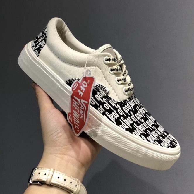 Giày thể thao Vans chữ FOG FEAR OF GOD Hot trend nam nữ, Giày Van chữ dùng đi học,tập gym,chạy bộ