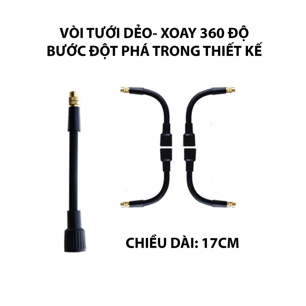 Bình xịt tưới cây phun sương huyền thoại TH Garden - Phun xa tới 5m - Chế độ tự động ko cần giữ tay