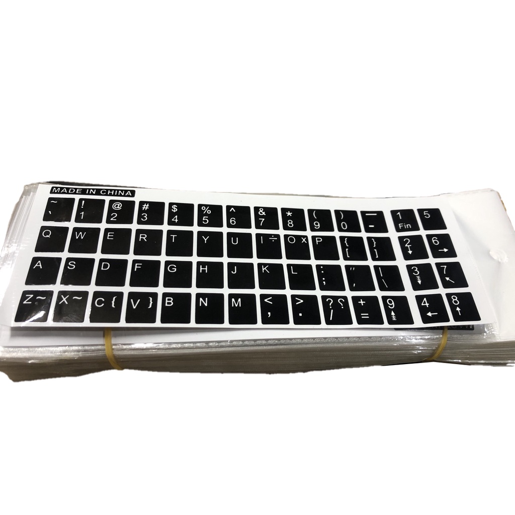 Decal dán phím chuẩn US