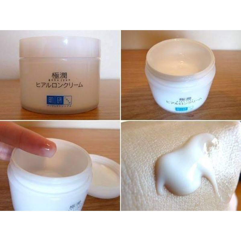Kem dưỡng ẩm chuyên sâu trắng da Hada Labo Shiro Jyun Hydrating Cream 50g Nhật Bản, Kem Hada Labo Màu trắng Nội Địa Nhật