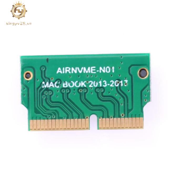 Thẻ chuyển đổi gắn ổ cứng NVME PCIE M2 SSD chuyên dụng cho Macbook Air 2013 2014 2015 2017 | BigBuy360 - bigbuy360.vn
