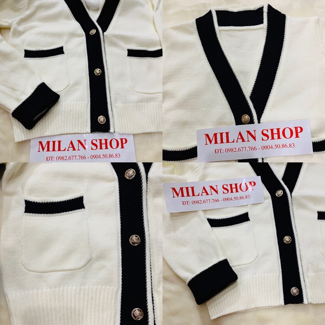 Áo len cổ tim cài khuy 2 túi thời trang hot hit | BigBuy360 - bigbuy360.vn