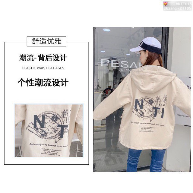 🌵 𝐓𝐡𝐞𝐔𝐥𝐳𝐳𝐚𝐧𝐠 🌵 036 Áo Khoác Kaki 2 Lớp In Nottee 2 Mặt (Kèm Video, Hình Chụp Thật) | BigBuy360 - bigbuy360.vn