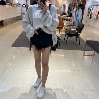 Quần short jeans cạp cao tôn dáng