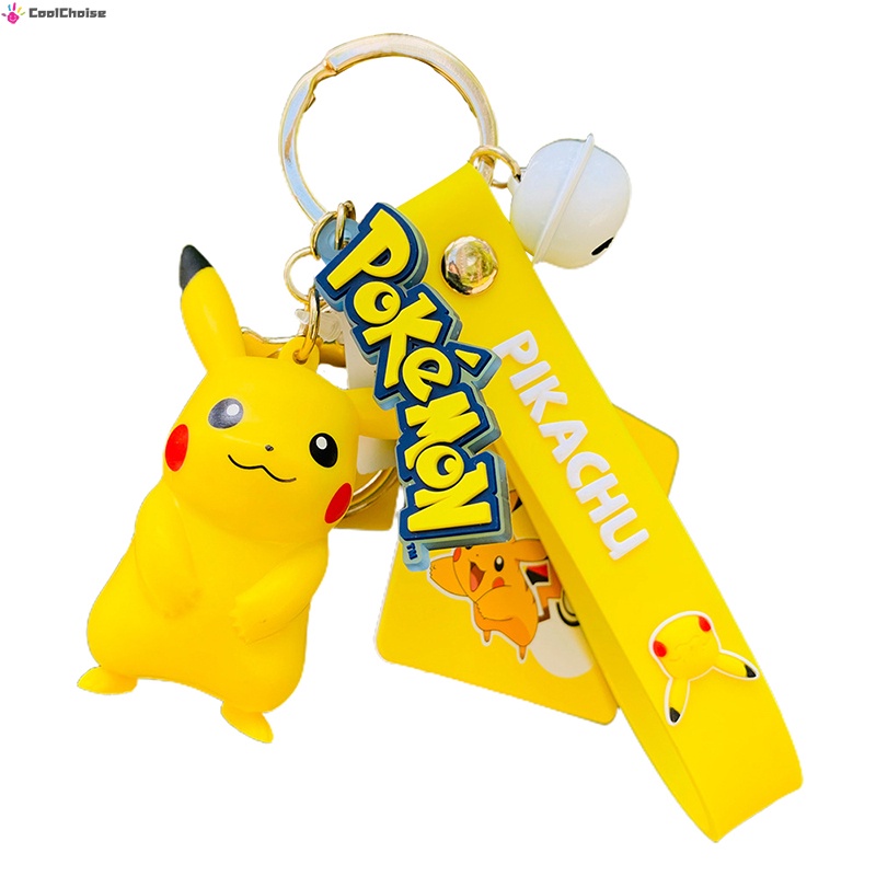 Móc Chìa Khóa Hình Pokemon 3D Nhật Bản 3D Độc Đáo Sáng Tạo