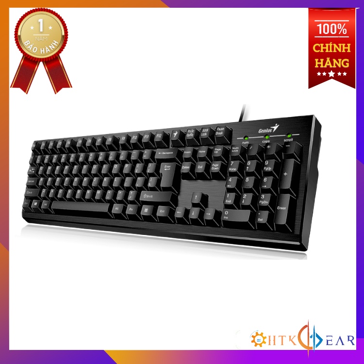 Bàn Phím có dây GENIUS Smart KB-101 USB Chính hãng (Chuyên văn phòng)