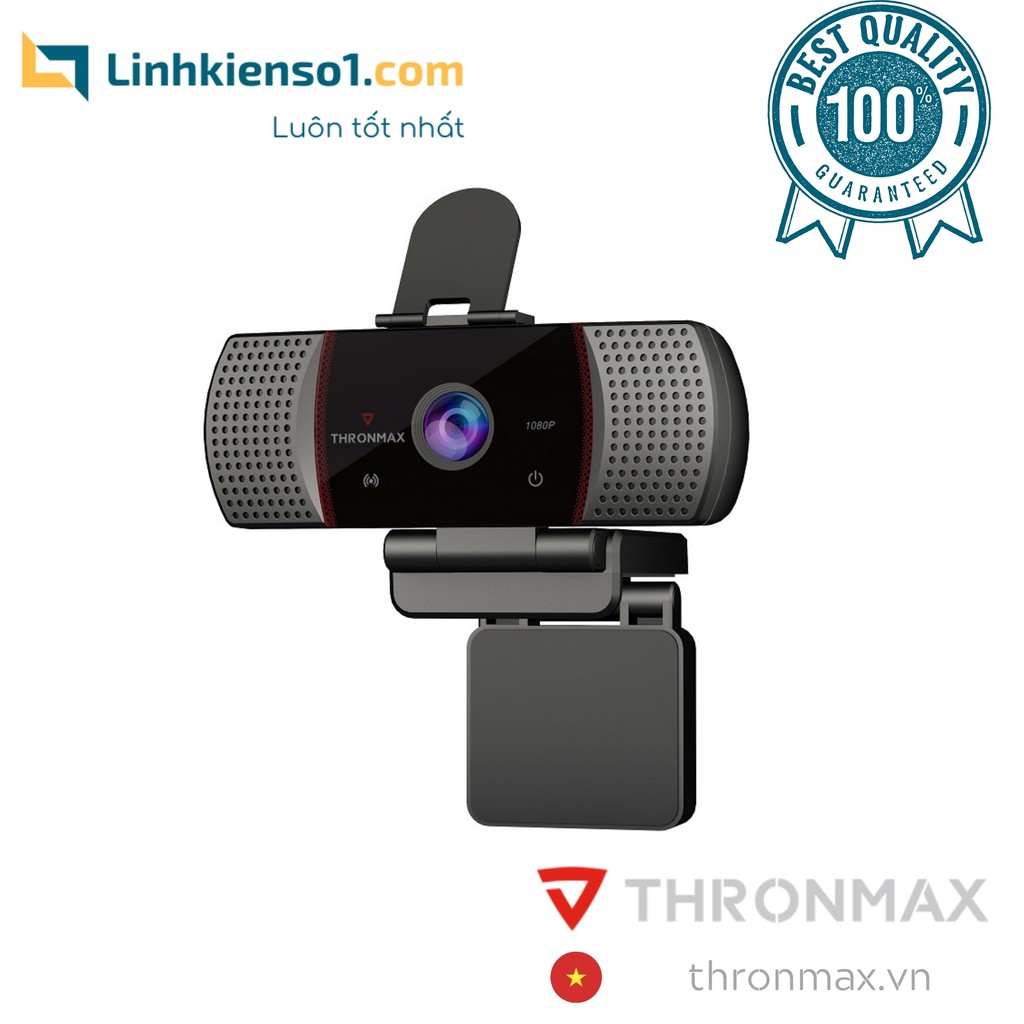 [Mã 254ELSALE giảm 7% đơn 300K] Webcam Thronmax X1 1080P