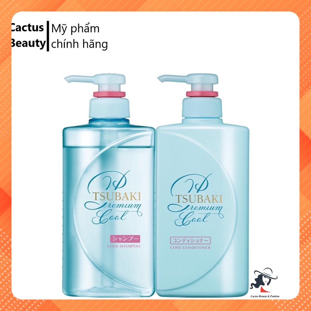 Bộ gội xả giảm dầu Tsubaki New Cool Head Spa Summer Limited