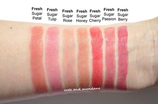 Son dưỡng Fresh ( tách lẻ - set )