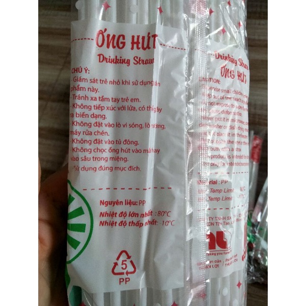 Ống hút cong 70 ống