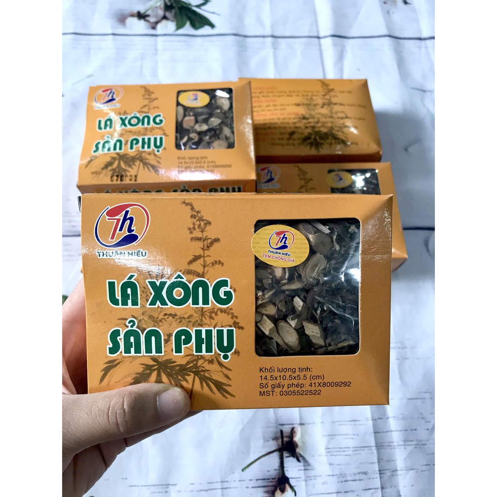 Combo 10 hộp lá xông sản phụ thuận hiếu