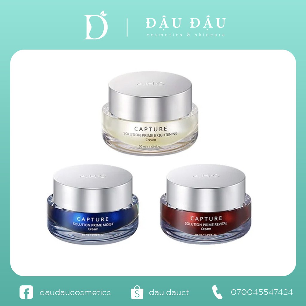 Kem dưỡng AHC  Capture Solution Max Cream