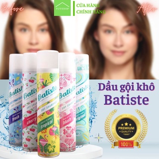 Dầu gội khô Batiste 200ml - Gội khô Anh chính hãng 100% UK