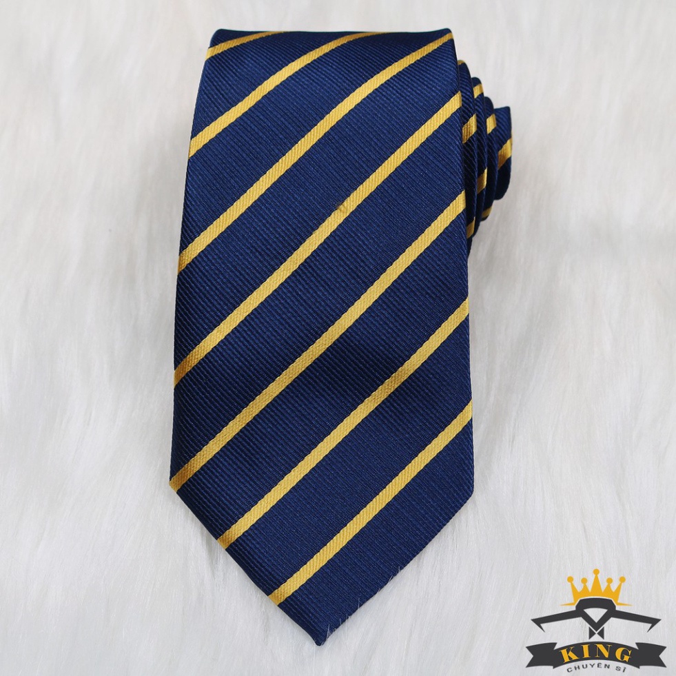 Cà vạt nam KING công sở, bản lớn to 8cm ( C054 )
