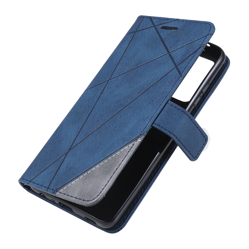 Bao Da Điện Thoại Nắp Lật Kèm Ngăn Đựng Thẻ Cho Oppo Reno 6 5 4 Pro Lite 4f 5z Find X3 Lite Neo Giá Đỡ