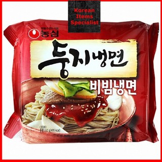Mì lạnh hàn quốc 162 gam mì trộn mì lạnh trộn cay nongshim ramyun doongji mì ăn liền 농심 둥지냉면 비빔냉면 162g