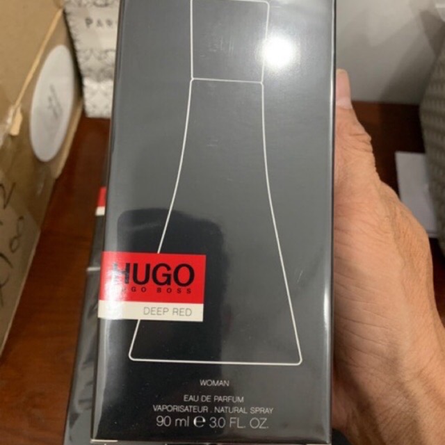 Nước hoa nữ hugo boss deep red woman edp 90ml full seal (tặng 2 vials + 1 Mini 5ml)