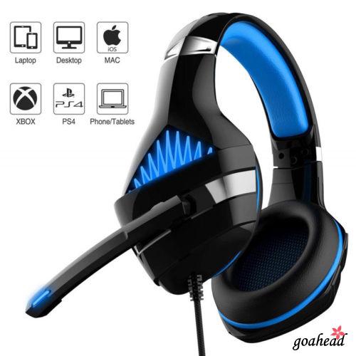 Tai nghe chơi game ne1-3.5mm âm thanh stereo có dây cho Laptop PC PS4