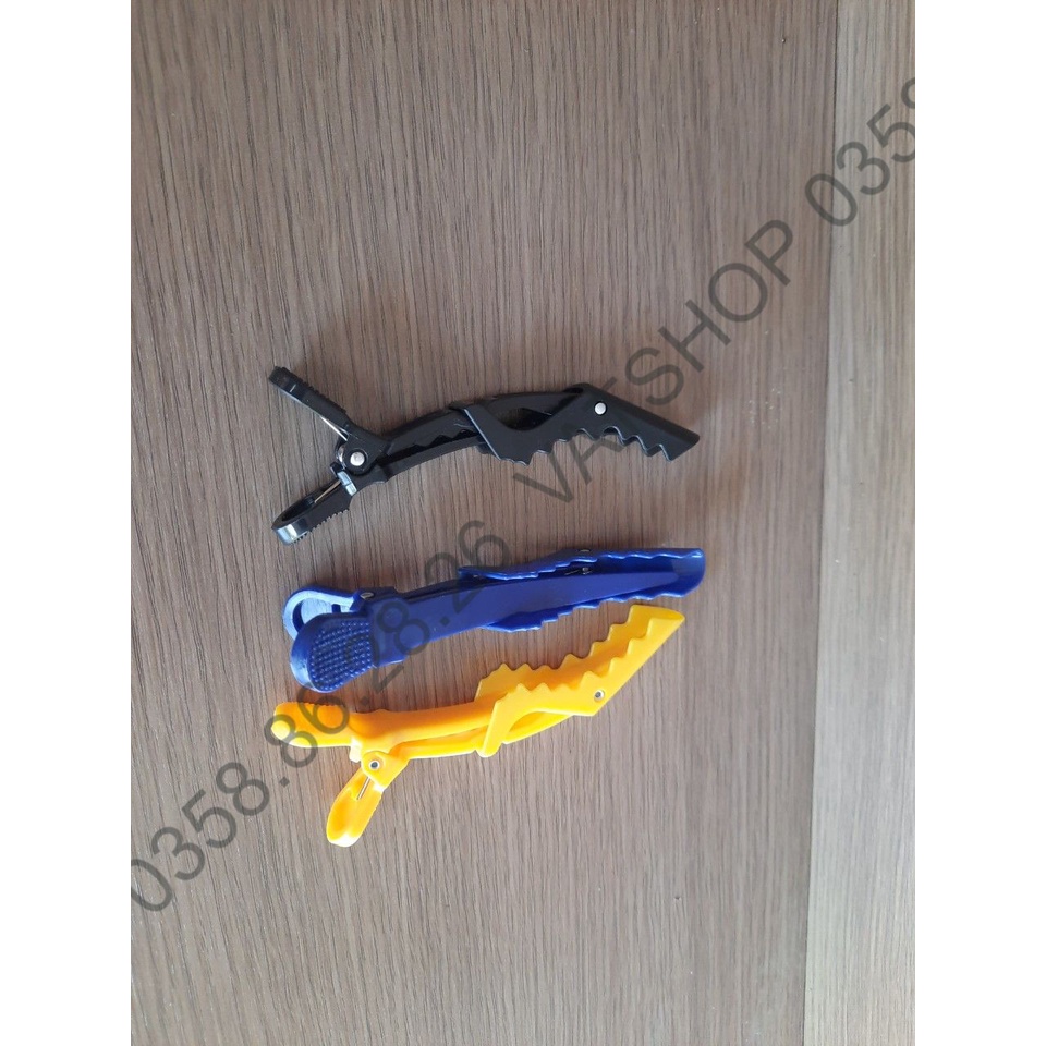 Kẹp tóc cá sấu 1 set 6 cây