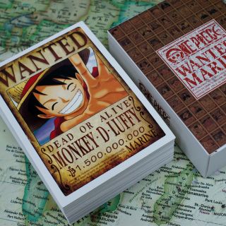 [100tờ] Wanted One Piece 100 tờ Combo100 tờ lệnh truy nã One Piece