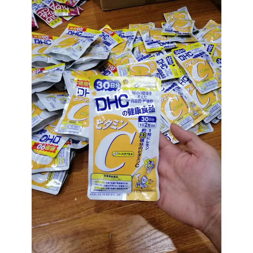 Viên uống vitamin C DHC Hard Capsule Nhật Bản | BigBuy360 - bigbuy360.vn