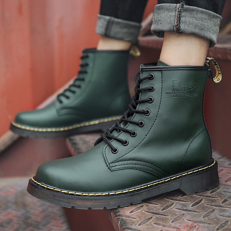 DR.MARTENS Giày Bốt Da Phong Cách Anh Cá Tính Cho Nam Nữ