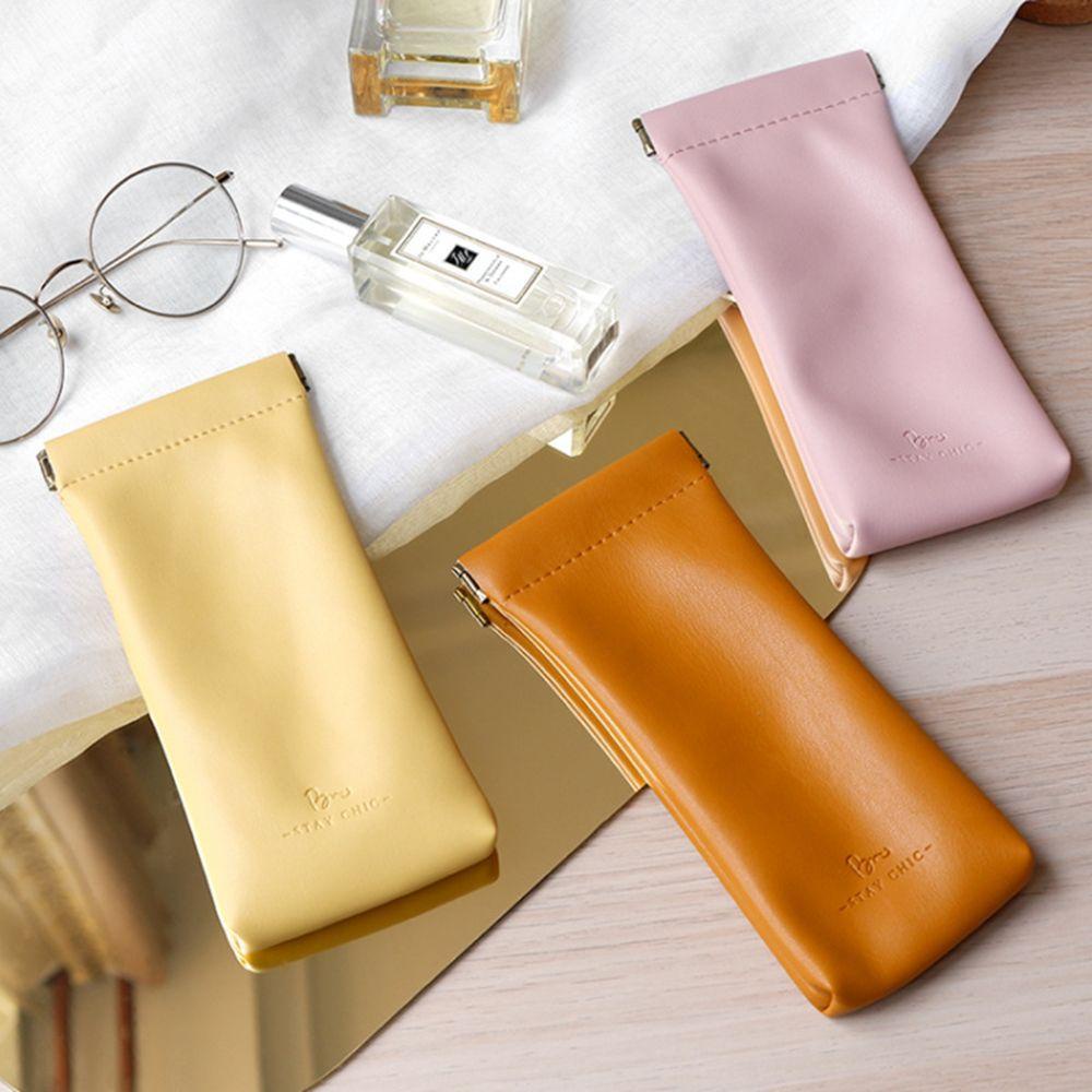 LILYES Hộp Da Đựng Mắt Kính Chống Thấm Nước Dành Cho Nam Nữ Ốp