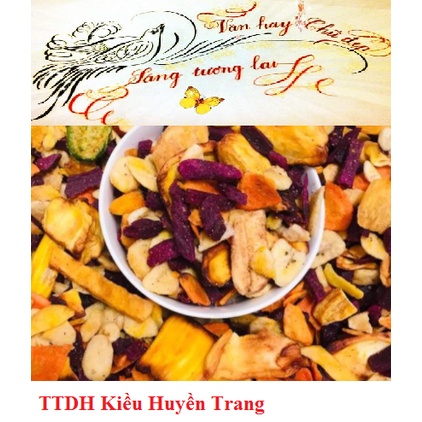 500gr thập cẩm sấy vỡ đủ vị - hàng vụn