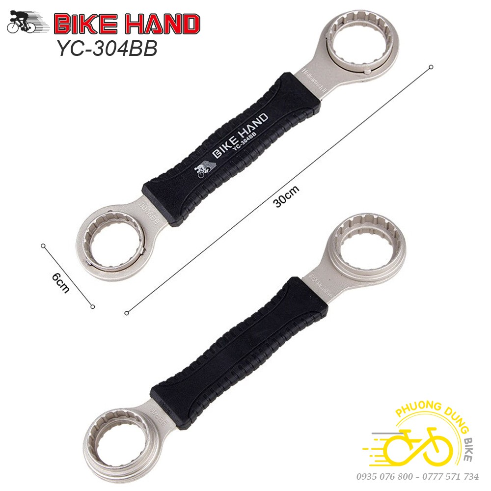 Cảo trục giữa cốt rỗng xe đạp BIKE HAND YC-304BB 4in1